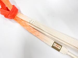 未使用品　正絹　手組帯締め